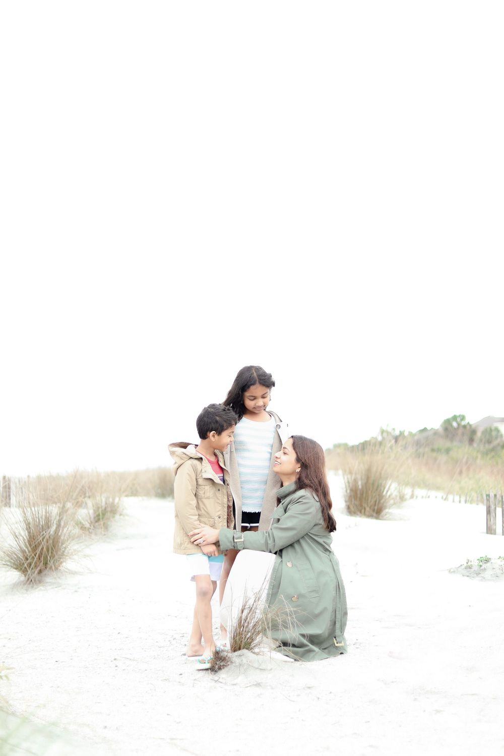 Isle of Palm mom and kids beach day at Wild Dunes Resort