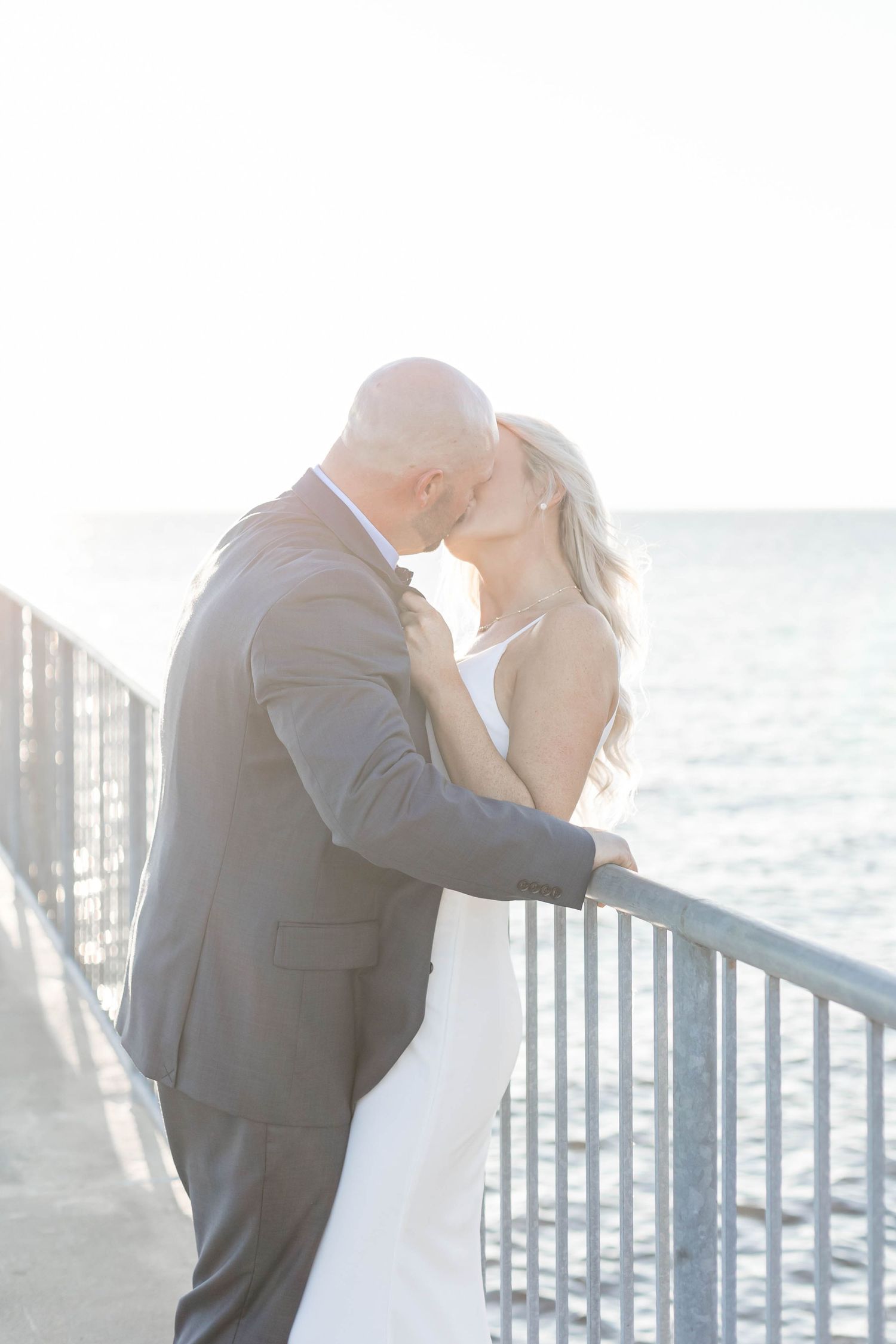 bride and groom elopement at Fontainebleau state park f/a Baton Rouge wedding photographer