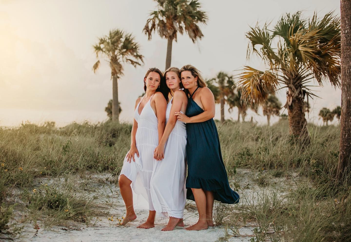 Tampa Family Photographer- Tampa Family Photography- Family on beach in Tarpon Springs