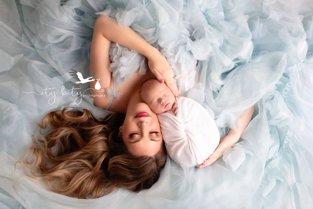 Amherst Newborn Photographer Baby Samuel Mother & Son