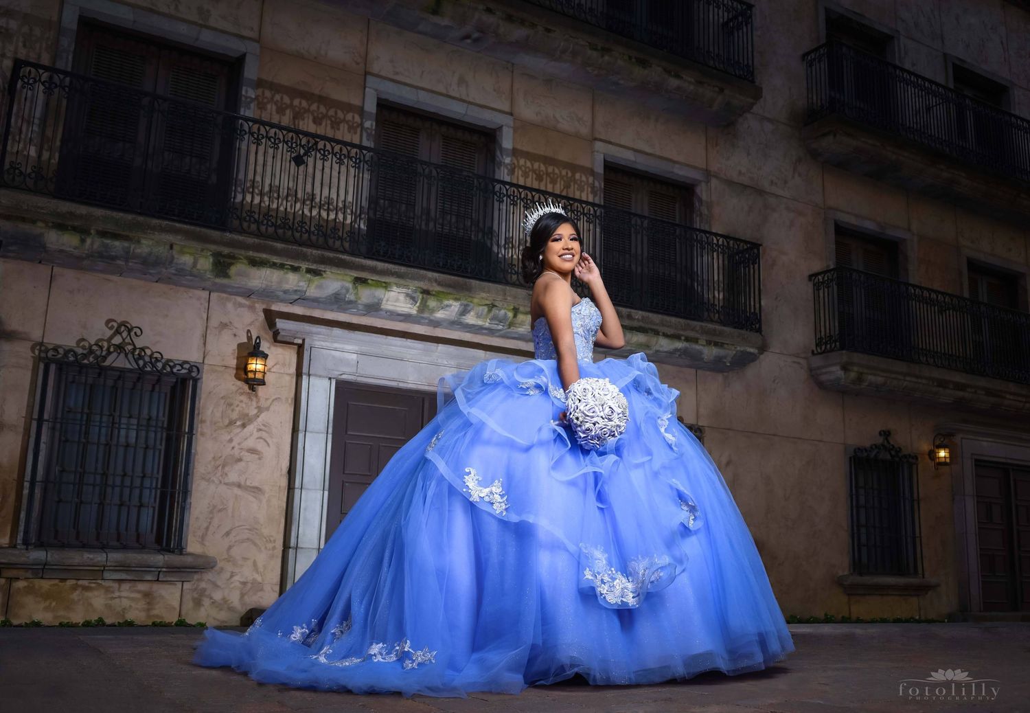 Quince Photography Package Kaley Gallery ibaby blue Quince dress dallas fort worth quinceanera photographers fotolilly