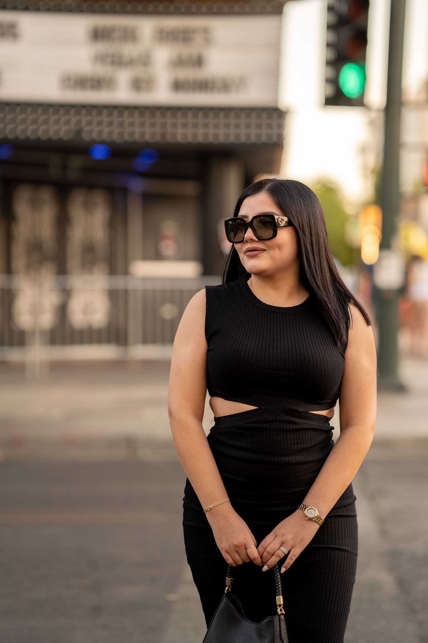Fremont Street Las Vegas portrait photography