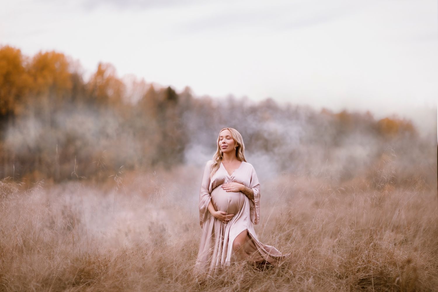 Theresé Thörne, Gravidfotograf i Bålsta, Stockholm, Hagaparken.