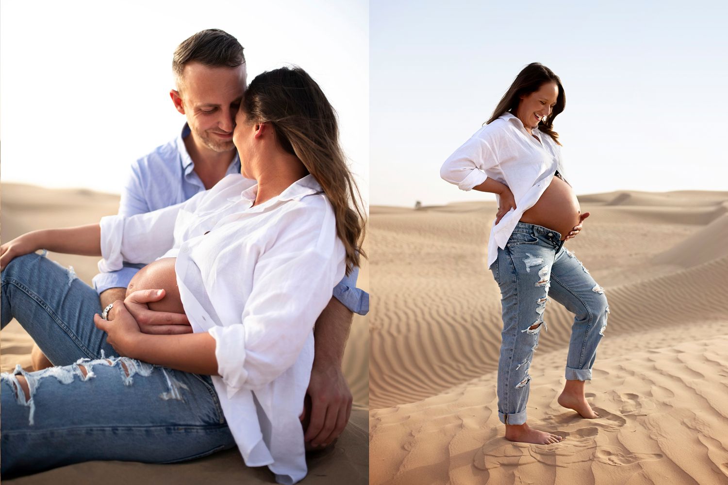 maternity photoshoot dubai desert