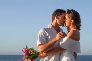 Intimate natural elopement wedding photography  Sunset natural wedding photography, cliff top photography.