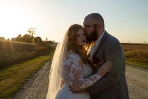 wedding, Manchester Iowa