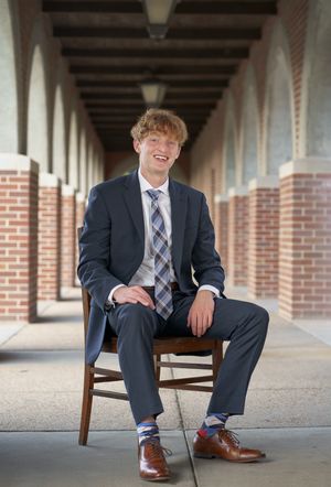 young man in suit