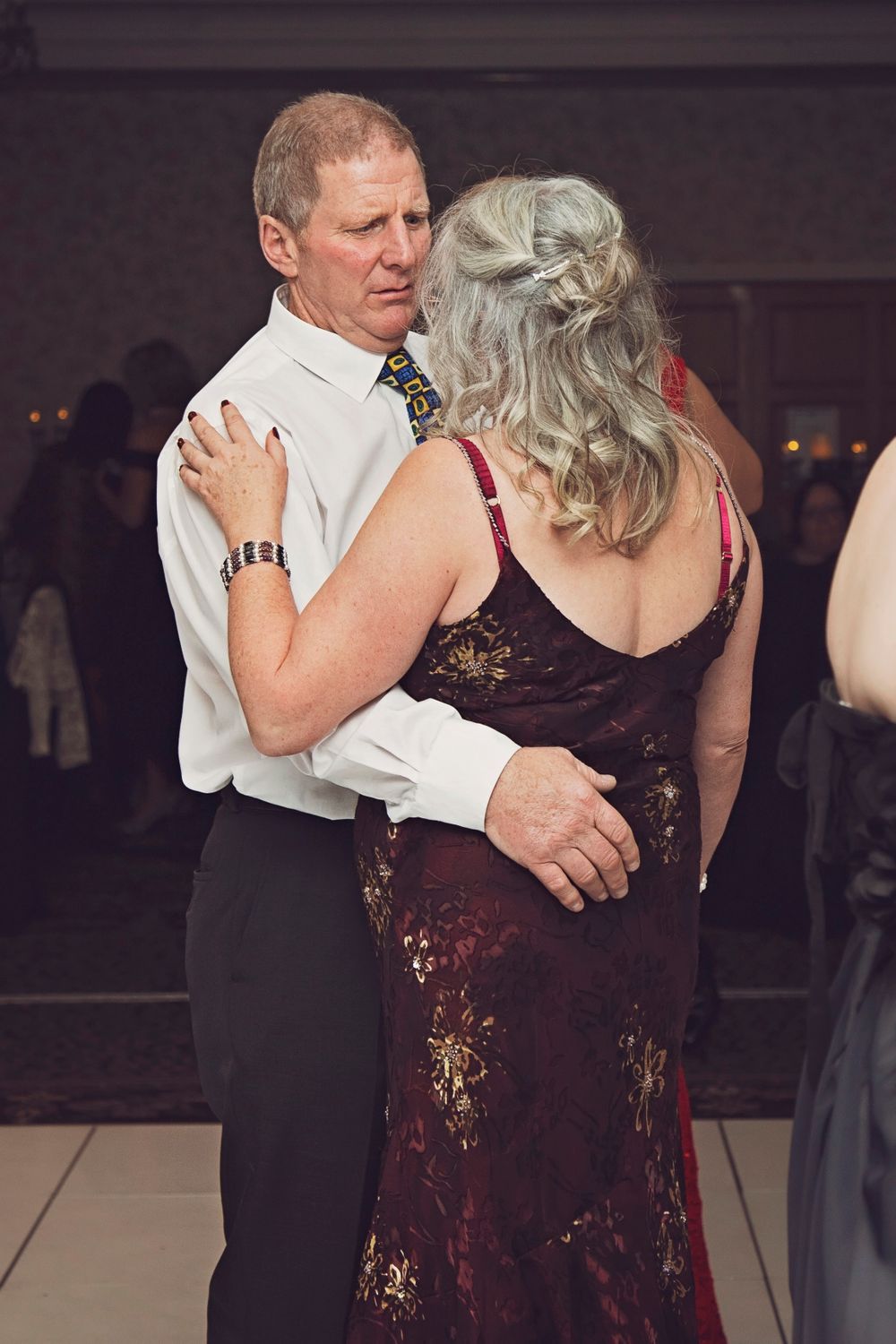 A couple dancing at a charity event in Hemel Hempstead