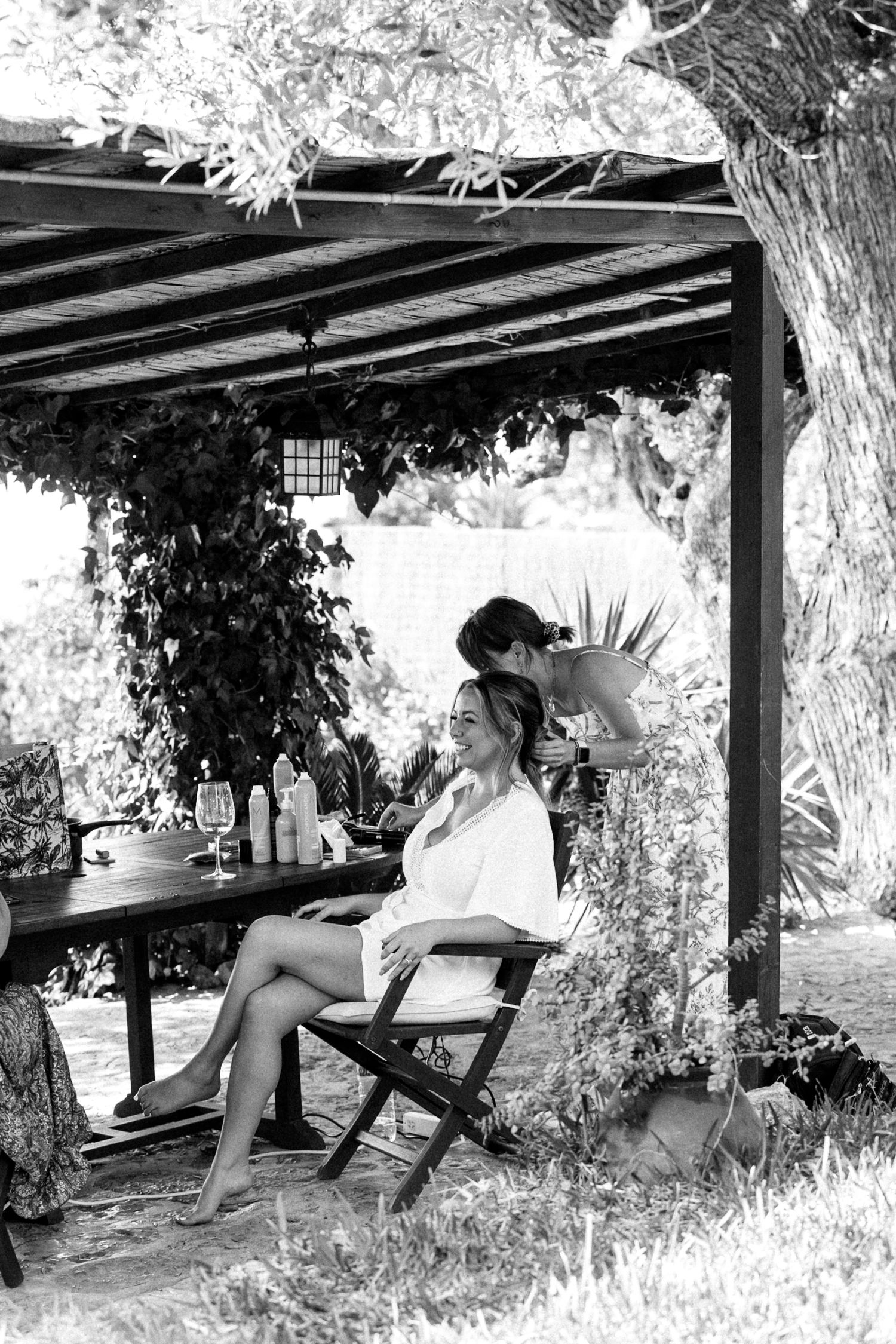 Mediterranean wedding in Mallorca, destination wedding photographer, Finca Son Termes, bride