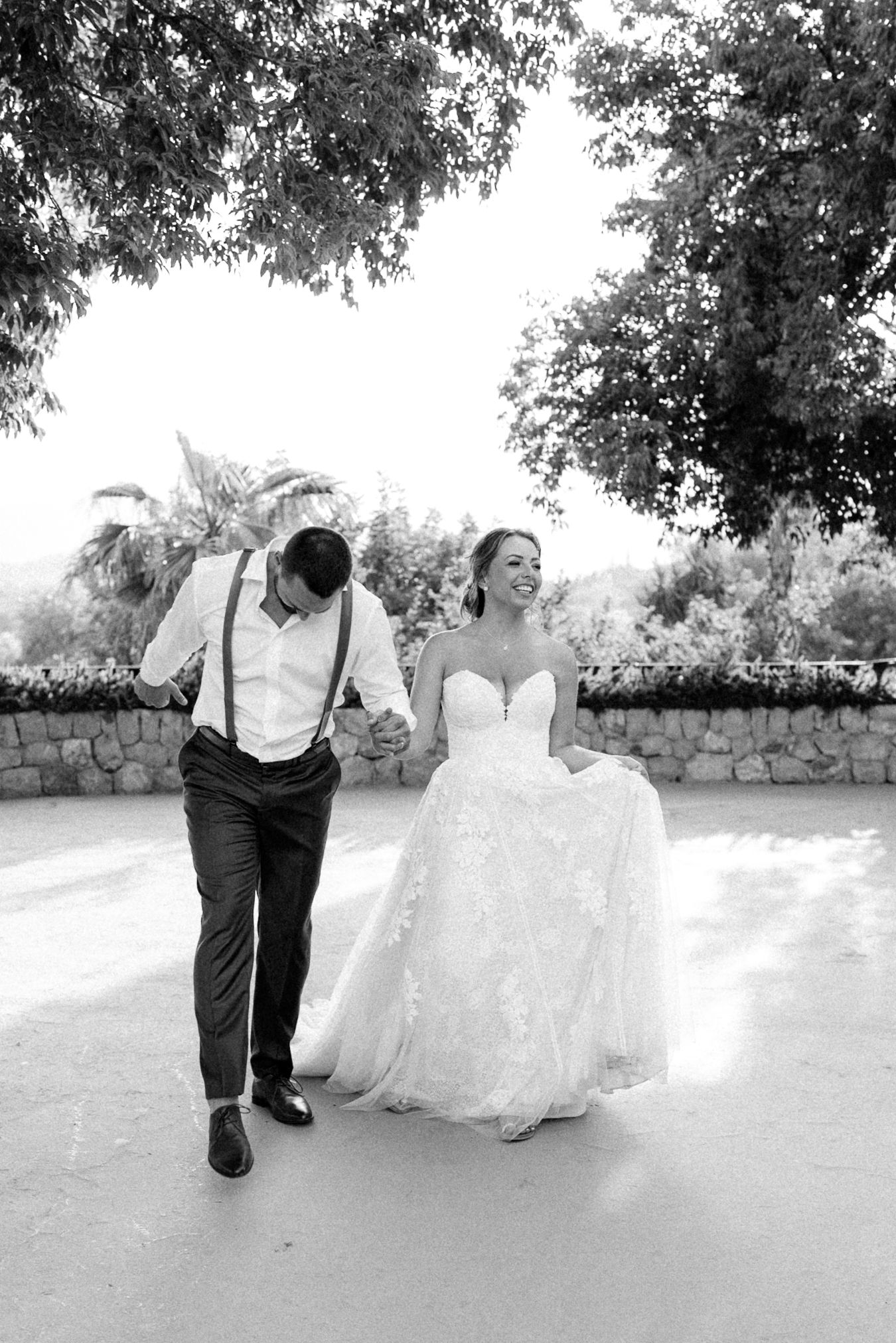 Mediterranean wedding in Mallorca, destination wedding photographer, Finca Son Termes, bride and groom