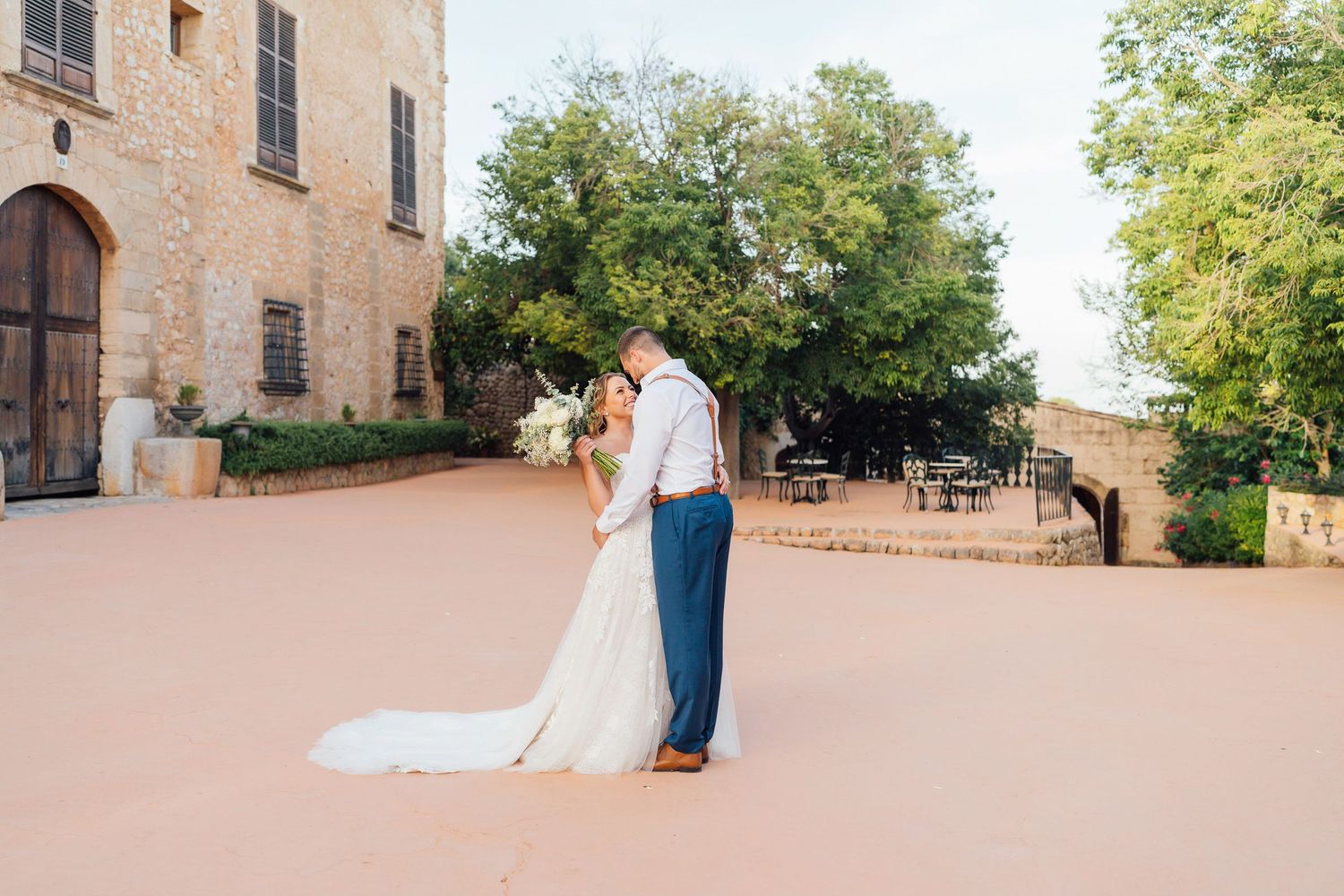 Mediterranean wedding in Mallorca, destination wedding photographer, couple
