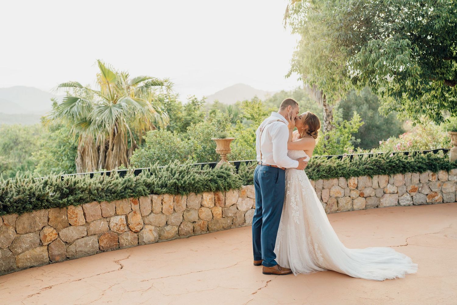 Mediterranean wedding in Mallorca, destination wedding photographer, couple