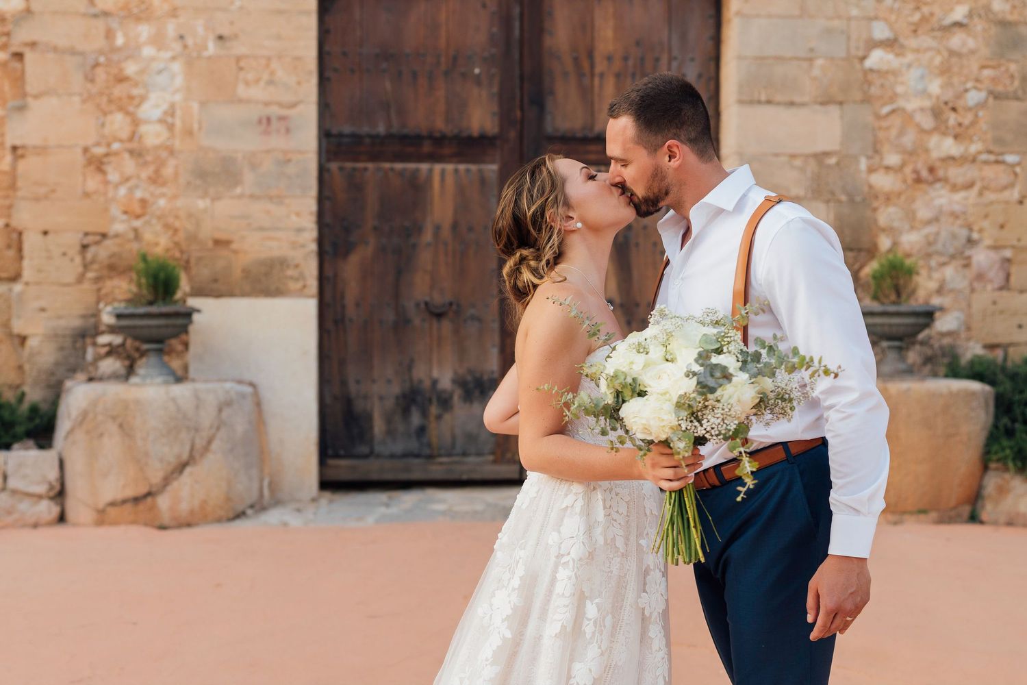 Mediterranean wedding in Mallorca, destination wedding photographer, couple