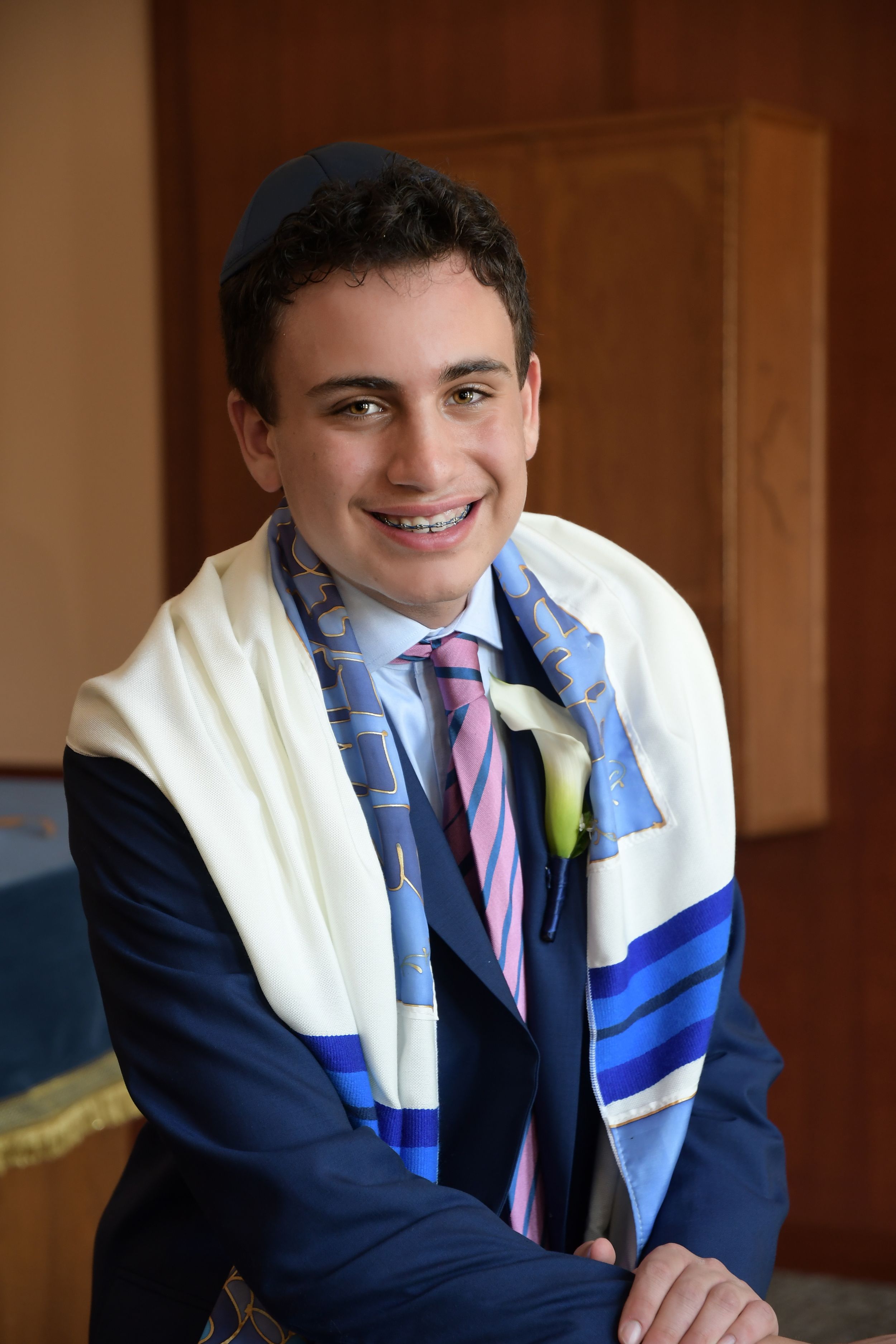 Bar mitzvah portrait