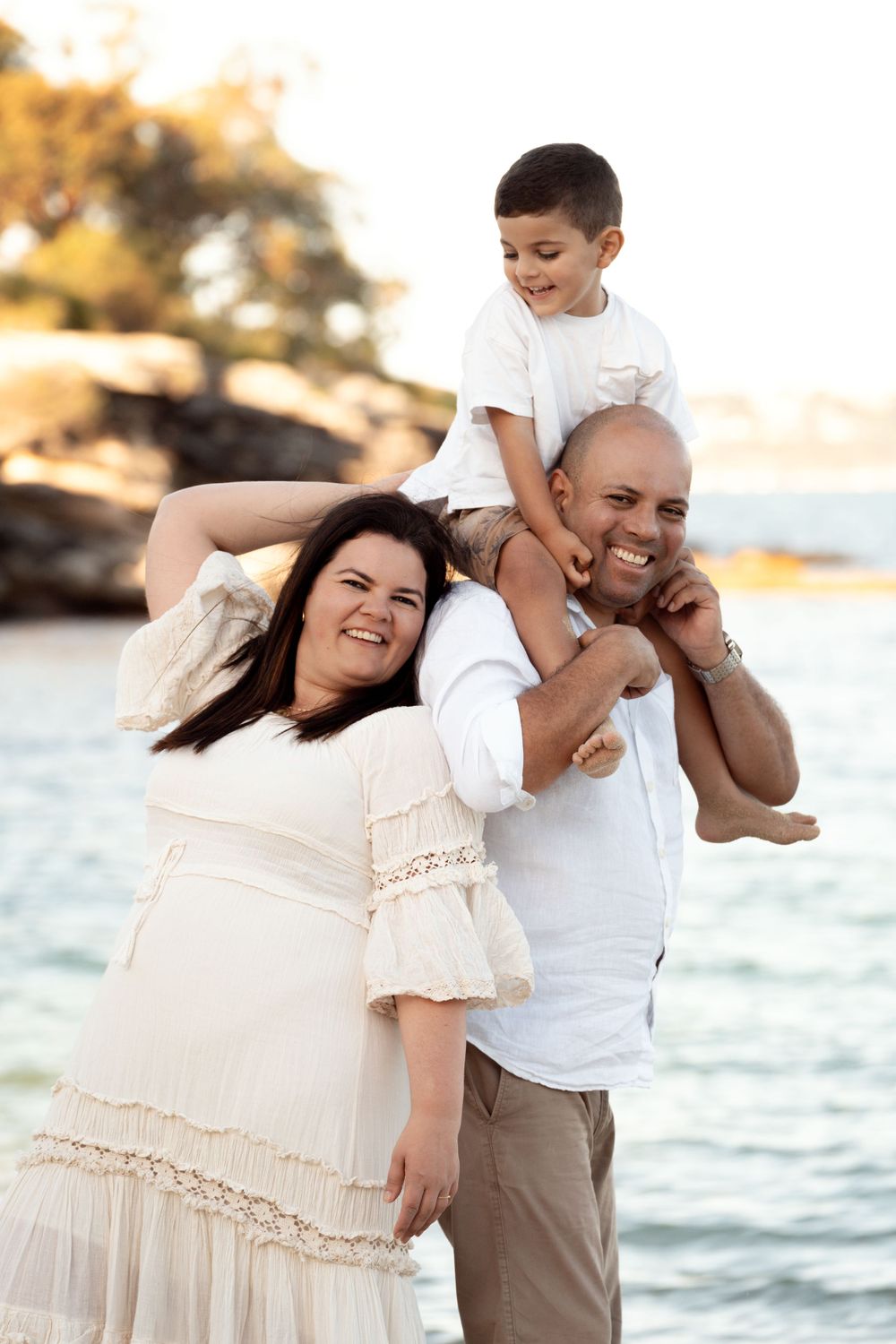 Happy family moments during Balmoral Family photoshoot