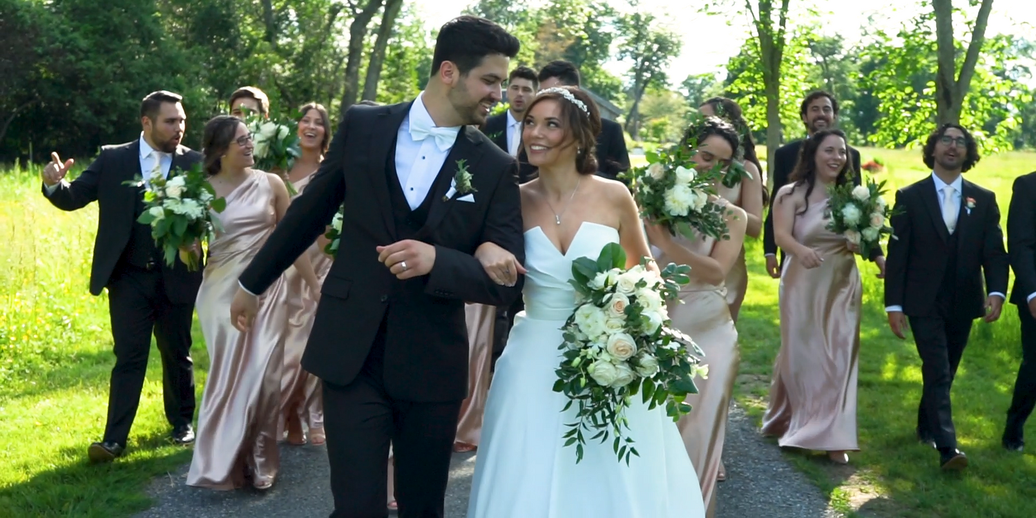 Bride And Groom On Wedding Day