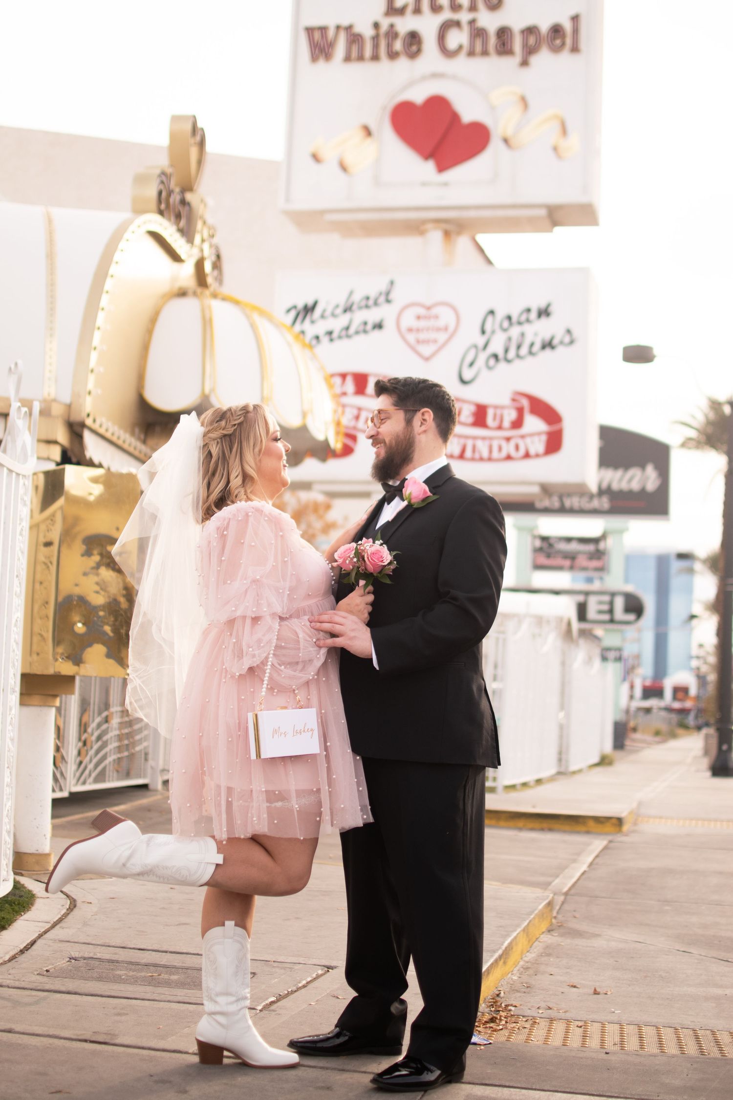 "Enchanting Las Vegas Elopement: Capturing Timeless Moments Amidst Neon Lights and Desert Sunsets"