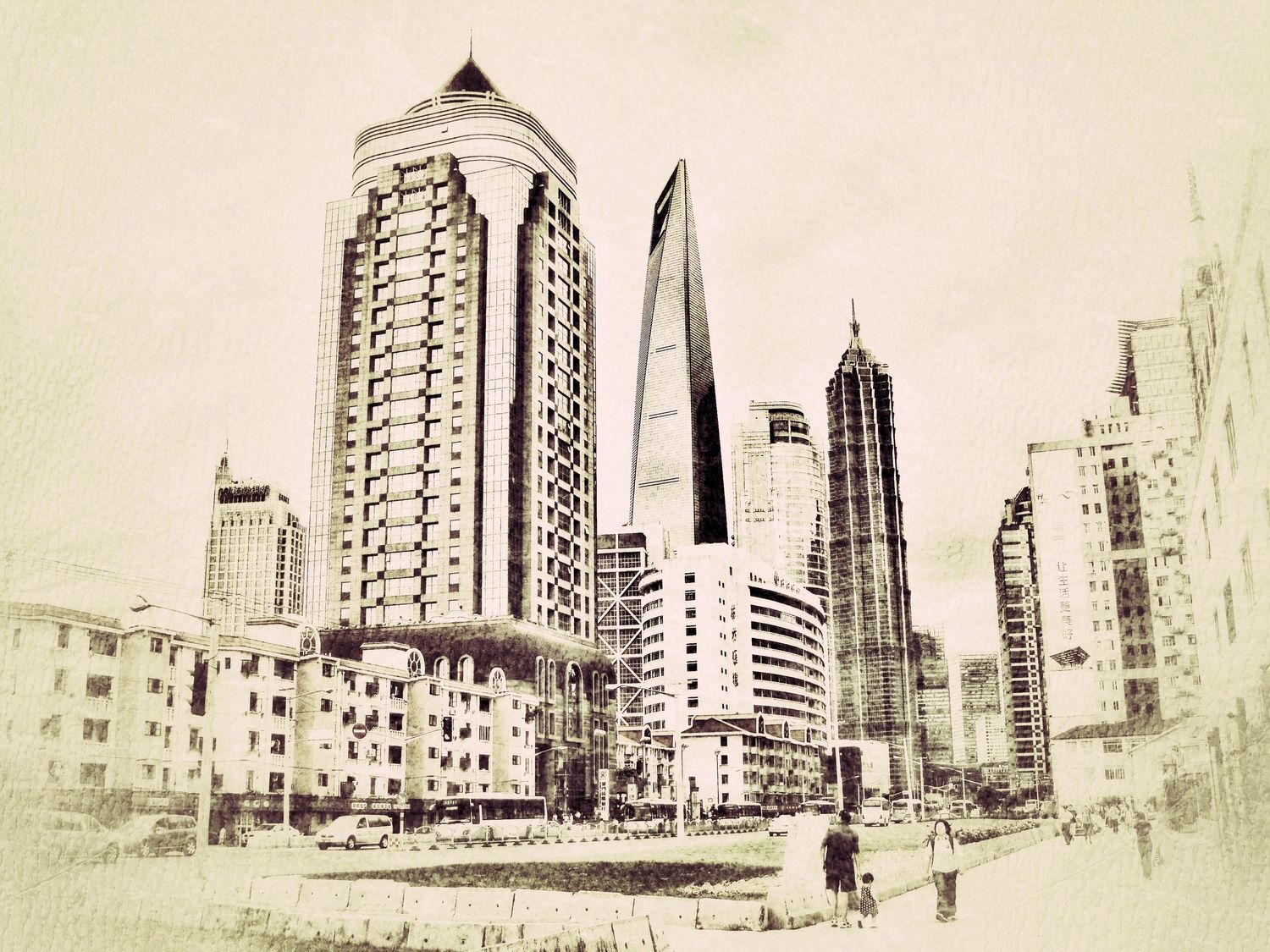 paul heaney photography travel high rise buildings skyscrapers shanghai china