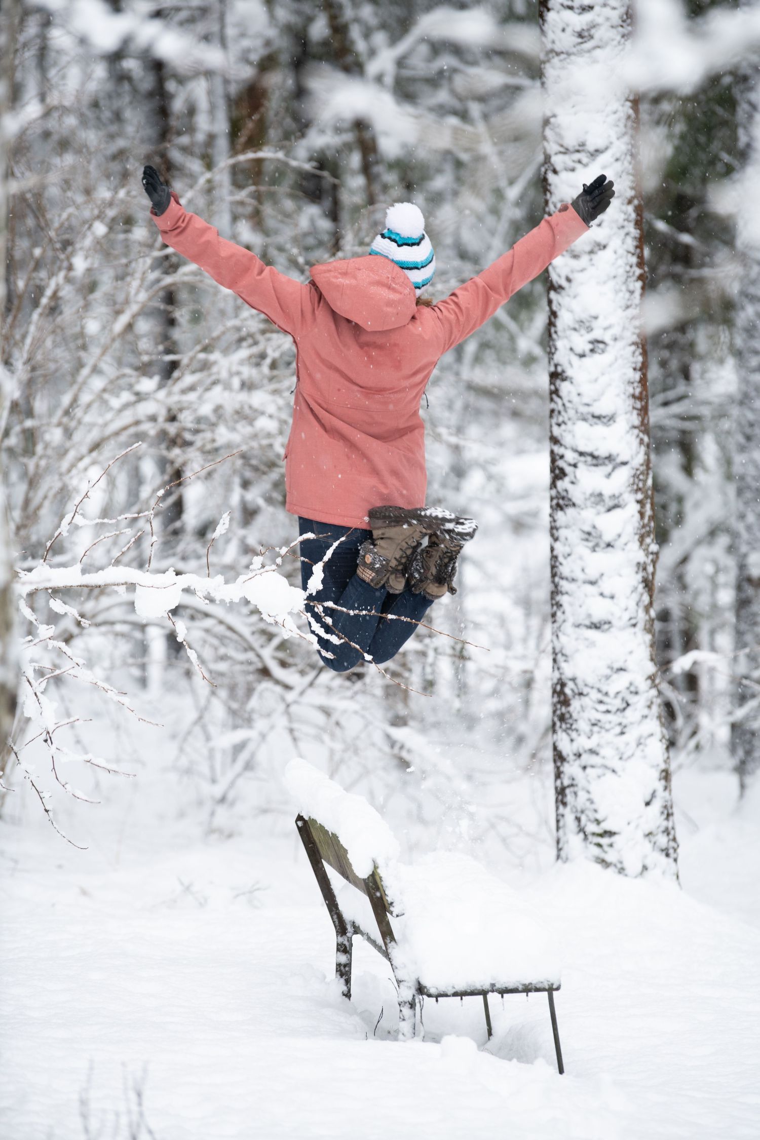 outdoor model winter