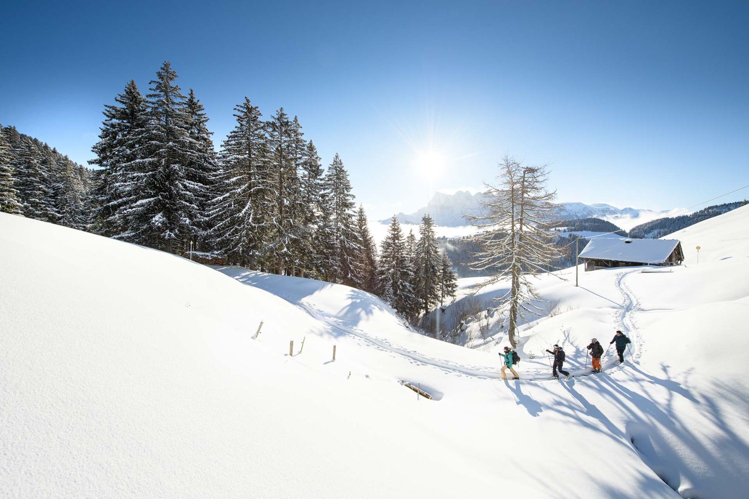 outdoor model winter touring