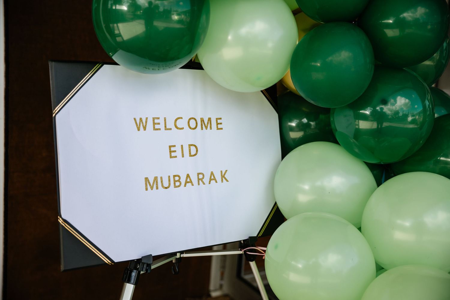 Happy Eid Mubarak at a functian in Avondale to celebrate Ramadhan