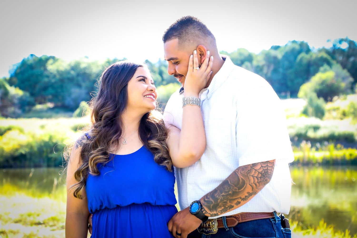 Austin&Kyline1-Engagement Photos-DC Barrone Photography-Taos, NM