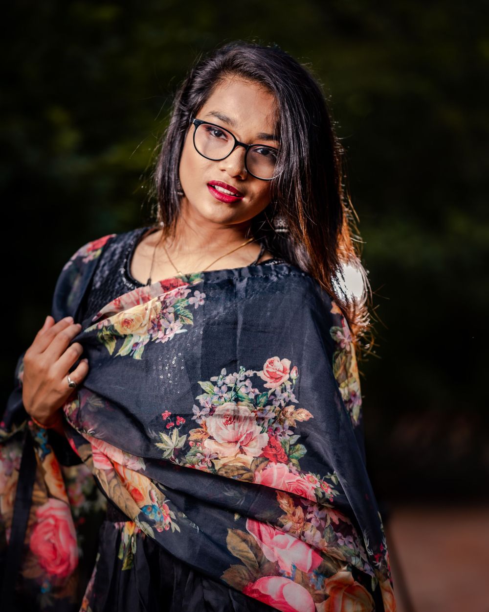 Fashion Portrait Closeup