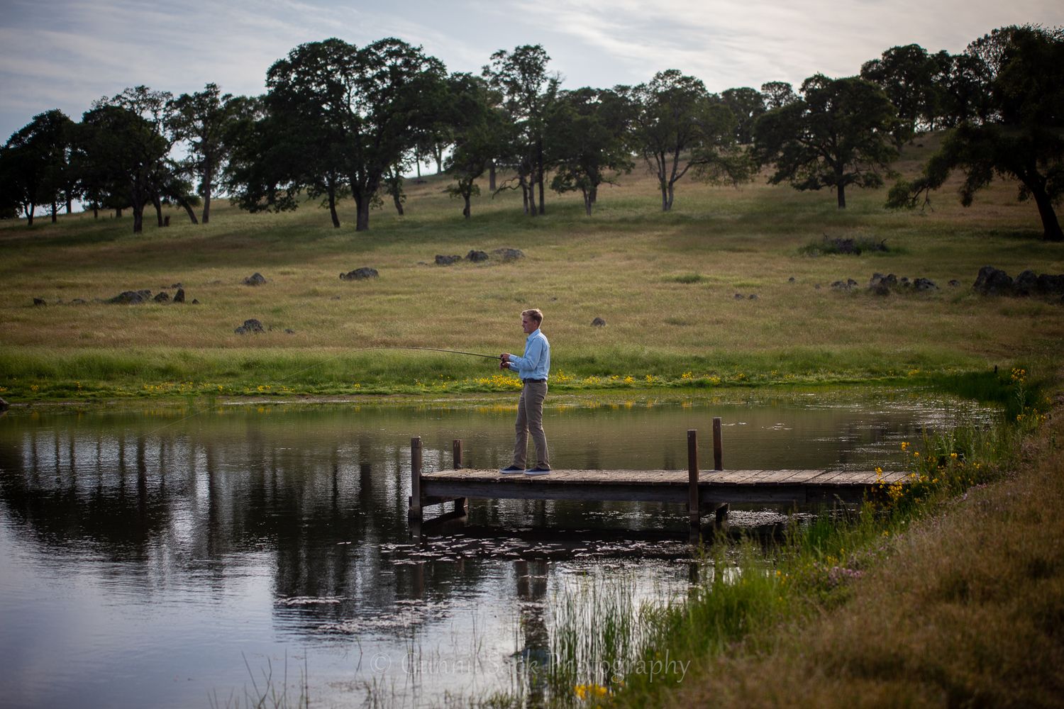 gunnii sack photography, class of 2022, calaveras high school, paloma ca, old tractor, county shoot, cowboy, pond