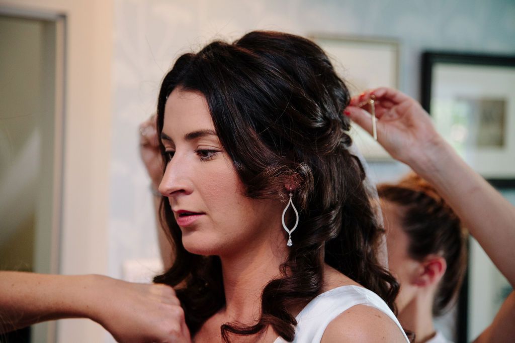 Bride prep