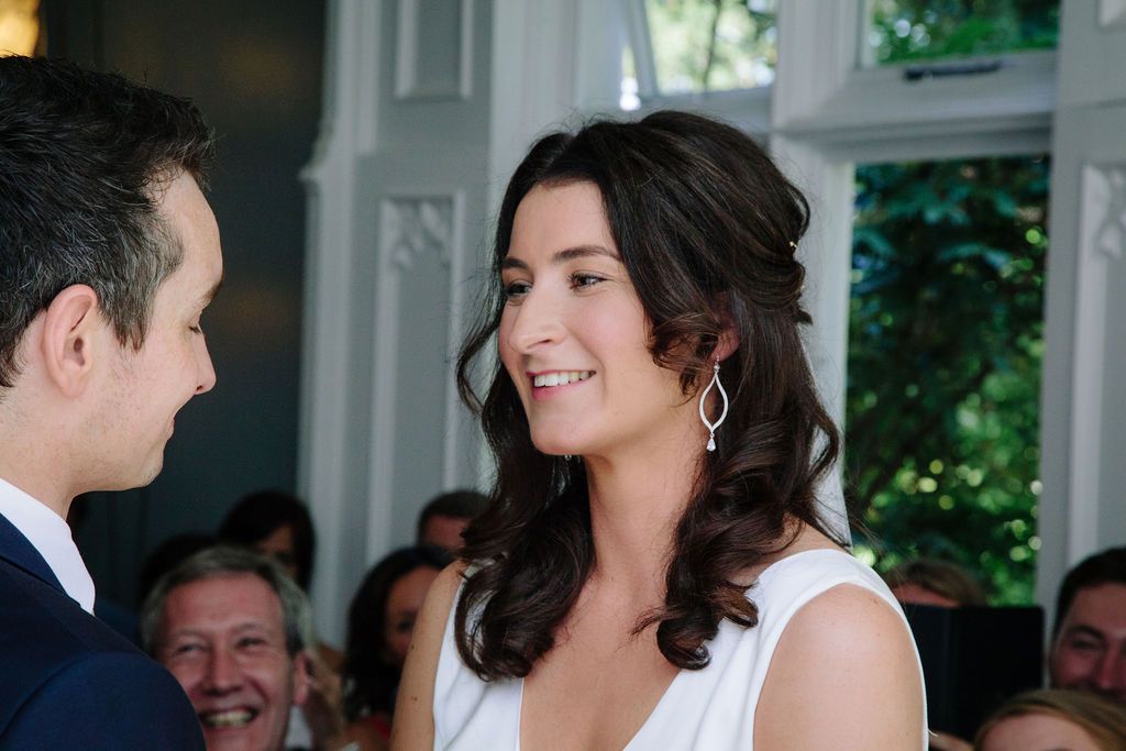 Bride getting married at Didsbury house hotel