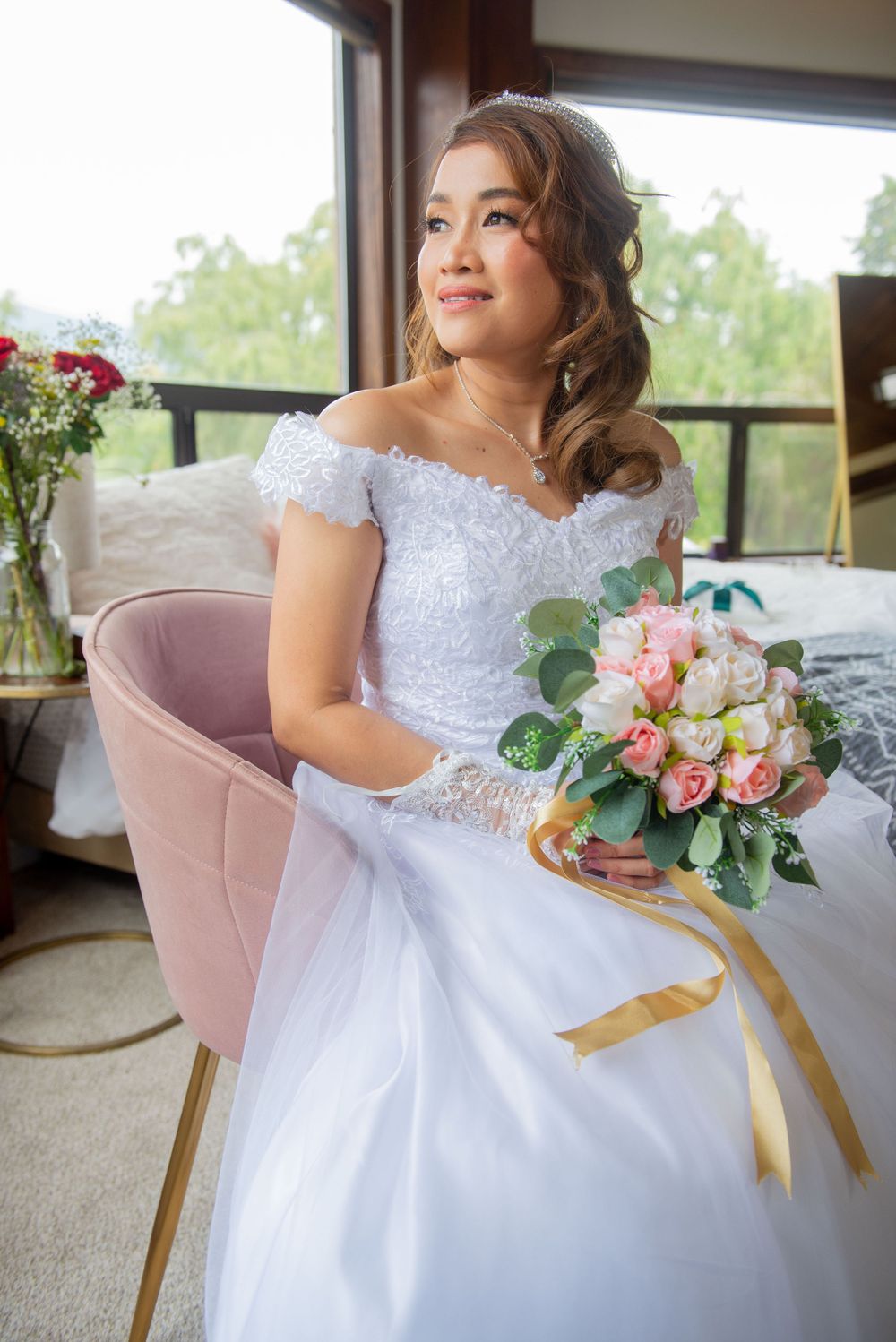 Ojai Valley Inn California Wedding, Women in wedding dress, Ojai Wedding, Ventura County wedding, bridal shoot