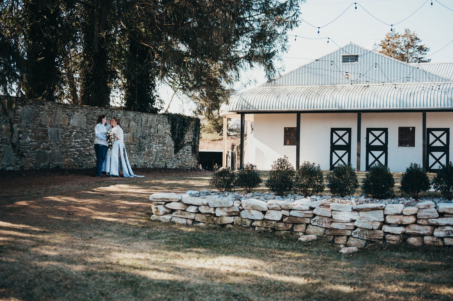 Cold Saturday Farm Wedding photographer