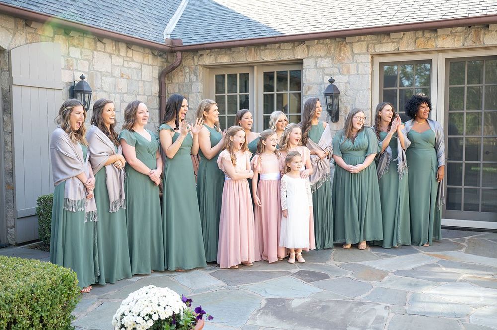 Elegant Wedding at St. Luke's Episcopal and Frank Phillips Mansion Bartlesville Oklahoma OK by Kristi Bray Photography