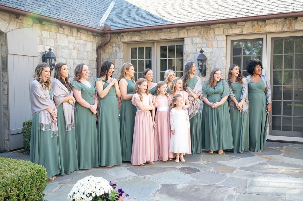 Elegant Wedding at St. Luke's Episcopal and Frank Phillips Mansion Bartlesville Oklahoma OK by Kristi Bray Photography