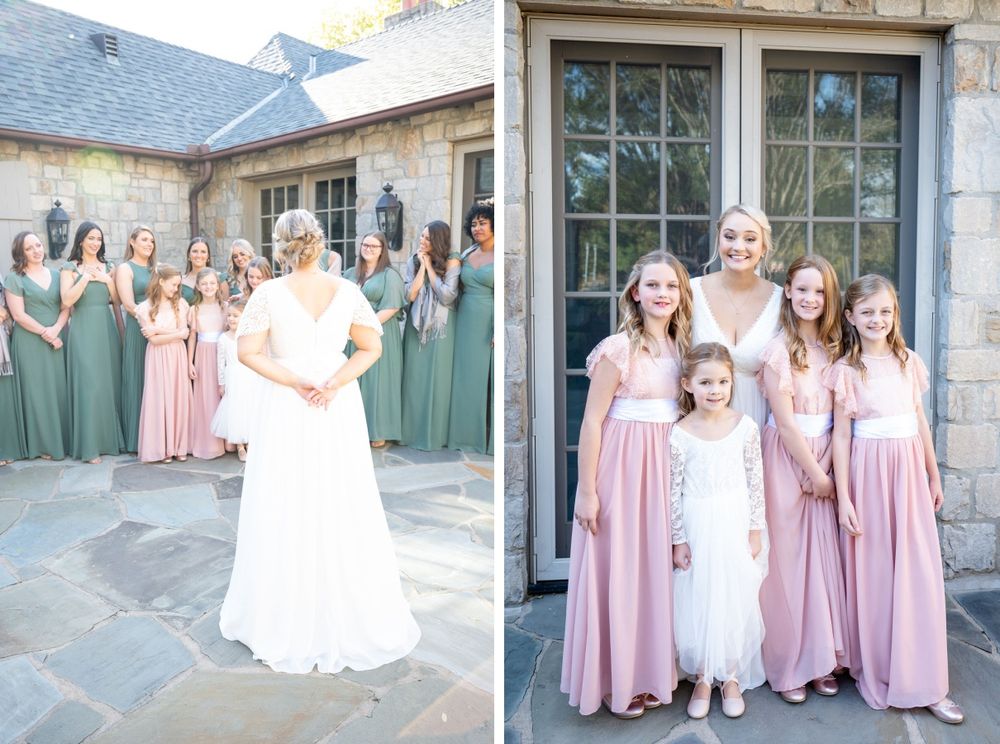 Elegant Wedding at St. Luke's Episcopal and Frank Phillips Mansion Bartlesville Oklahoma OK by Kristi Bray Photography