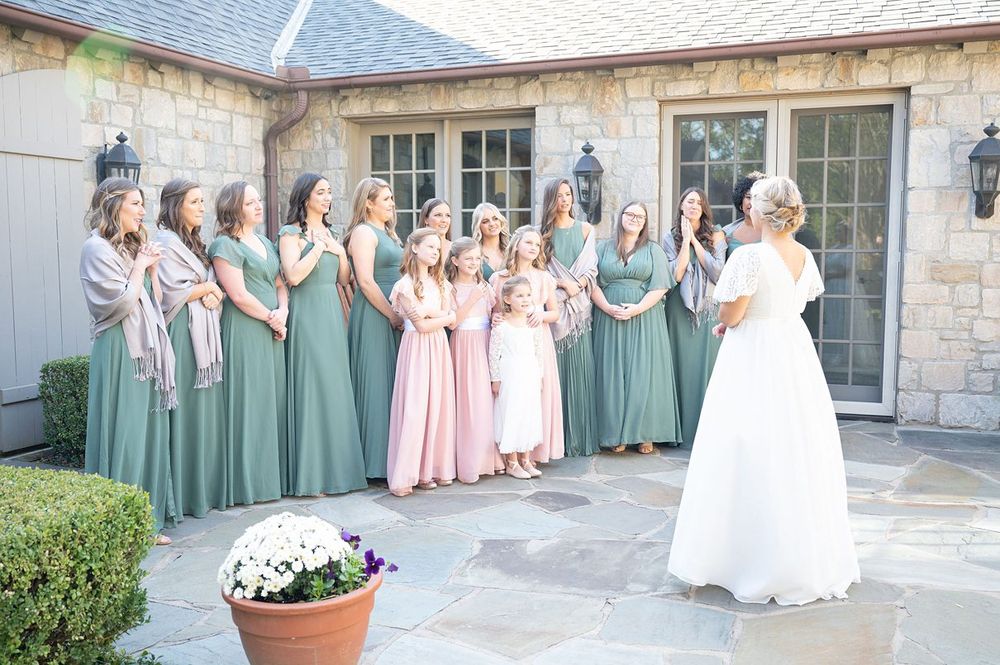Elegant Wedding at St. Luke's Episcopal and Frank Phillips Mansion Bartlesville Oklahoma OK by Kristi Bray Photography