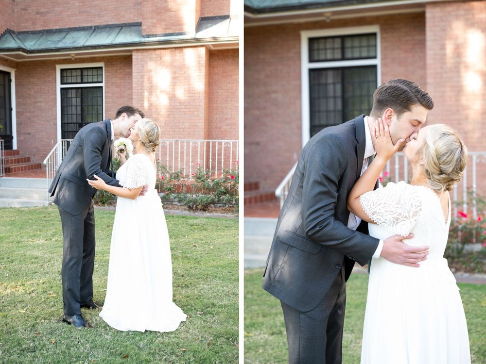 Elegant Wedding at St. Luke's Episcopal and Frank Phillips Mansion Bartlesville Oklahoma OK by Kristi Bray Photography