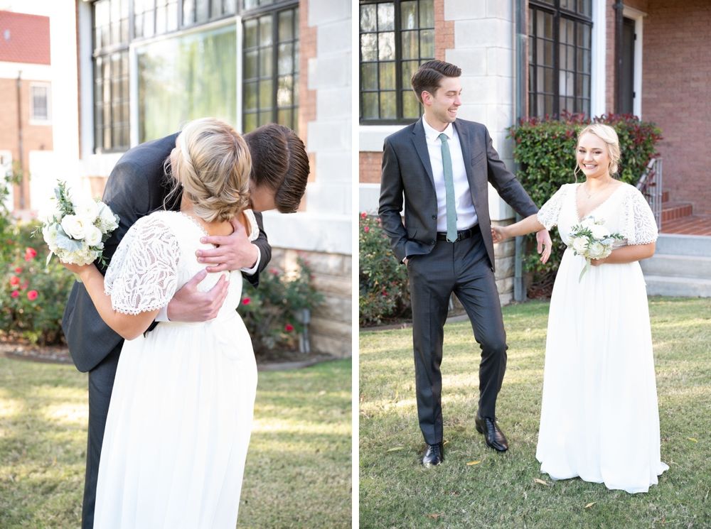 Elegant Wedding at St. Luke's Episcopal and Frank Phillips Mansion Bartlesville Oklahoma OK by Kristi Bray Photography