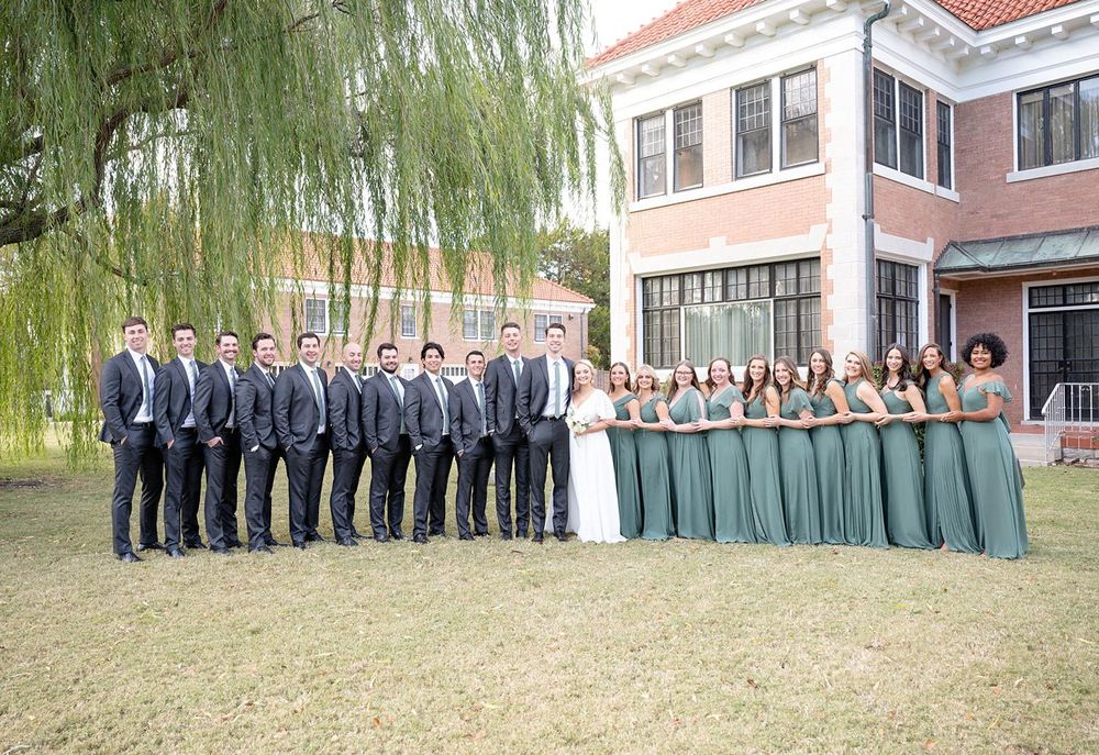 Elegant Wedding at St. Luke's Episcopal and Frank Phillips Mansion Bartlesville Oklahoma OK by Kristi Bray Photography