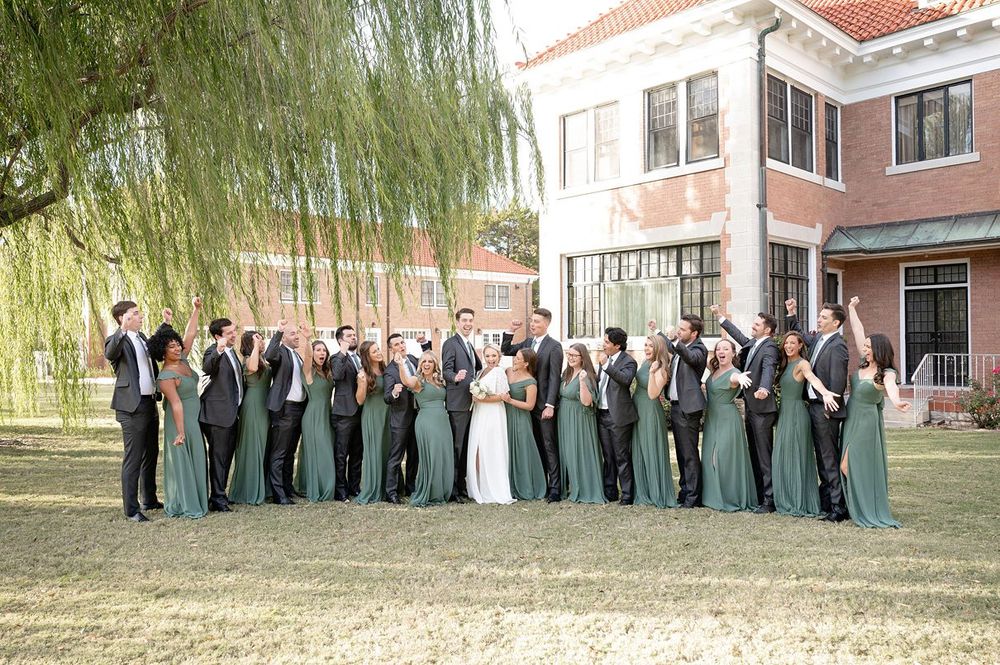 Elegant Wedding at St. Luke's Episcopal and Frank Phillips Mansion Bartlesville Oklahoma OK by Kristi Bray Photography