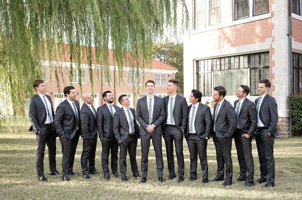 Elegant Wedding at St. Luke's Episcopal and Frank Phillips Mansion Bartlesville Oklahoma OK by Kristi Bray Photography