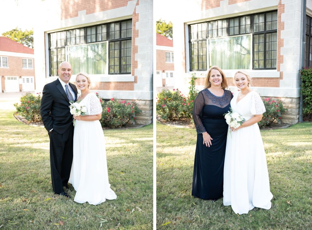 Elegant Wedding at St. Luke's Episcopal and Frank Phillips Mansion Bartlesville Oklahoma OK by Kristi Bray Photography