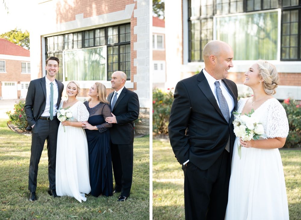 Elegant Wedding at St. Luke's Episcopal and Frank Phillips Mansion Bartlesville Oklahoma OK by Kristi Bray Photography