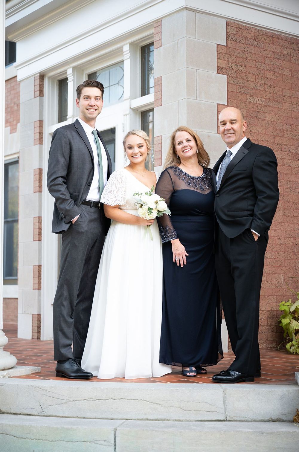 Elegant Wedding at St. Luke's Episcopal and Frank Phillips Mansion Bartlesville Oklahoma OK by Kristi Bray Photography