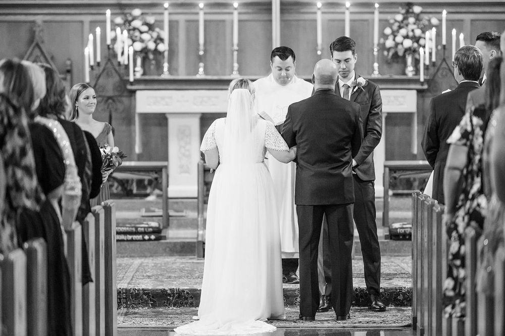 Elegant Wedding at St. Luke's Episcopal and Frank Phillips Mansion Bartlesville Oklahoma OK by Kristi Bray Photography
