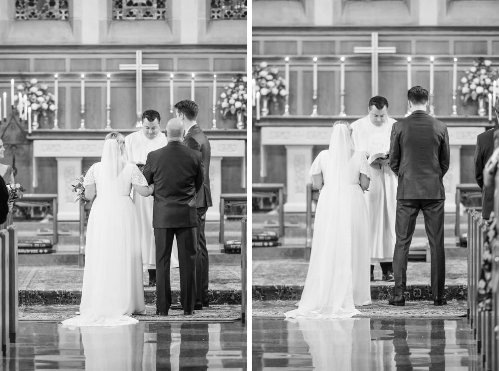 Elegant Wedding at St. Luke's Episcopal and Frank Phillips Mansion Bartlesville Oklahoma OK by Kristi Bray Photography