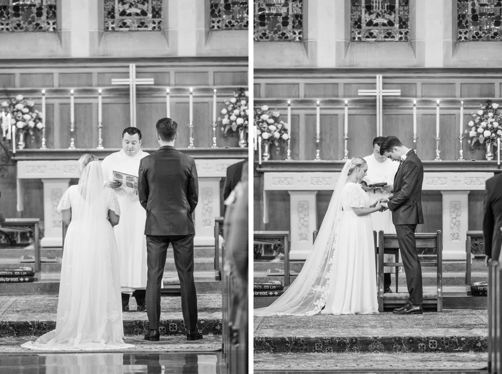 Elegant Wedding at St. Luke's Episcopal and Frank Phillips Mansion Bartlesville Oklahoma OK by Kristi Bray Photography