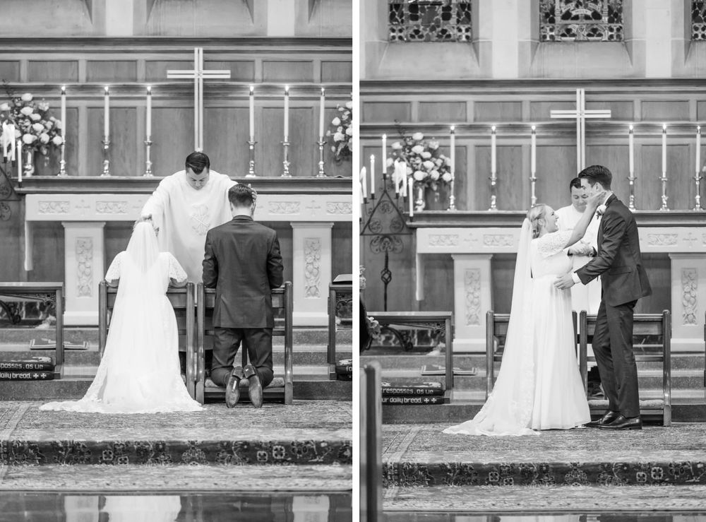 Elegant Wedding at St. Luke's Episcopal and Frank Phillips Mansion Bartlesville Oklahoma OK by Kristi Bray Photography