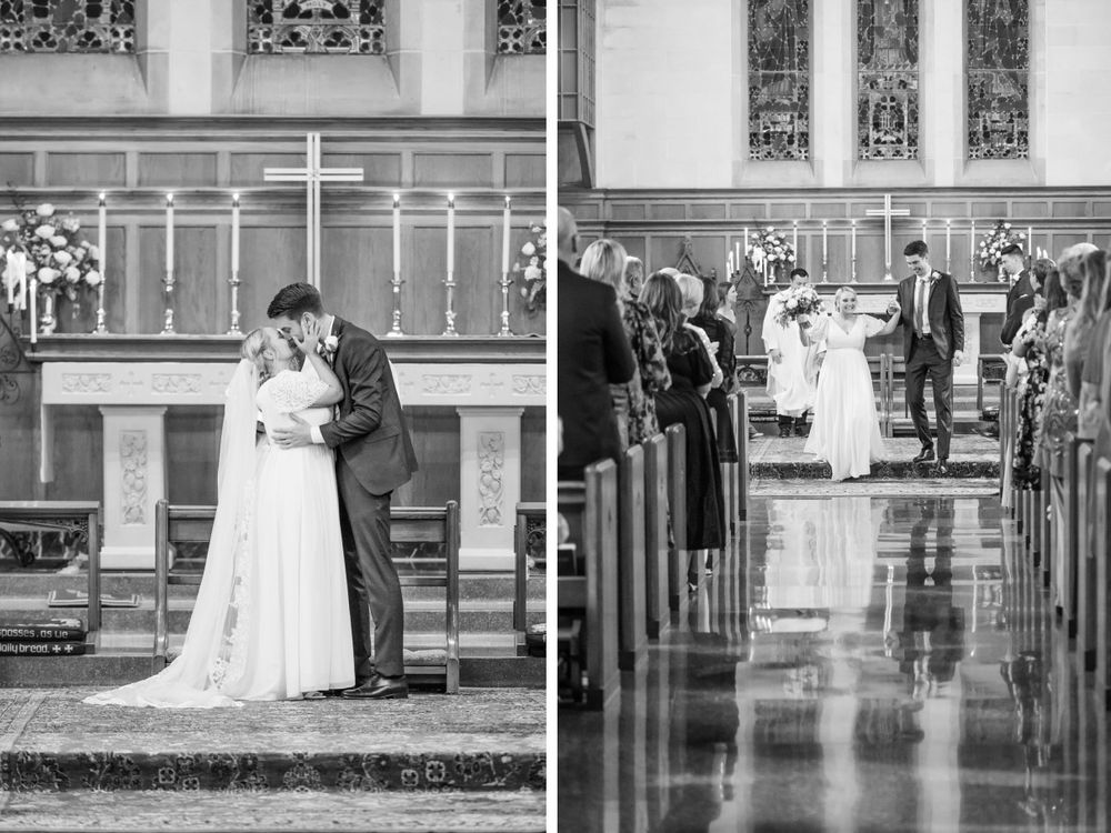 Elegant Wedding at St. Luke's Episcopal and Frank Phillips Mansion Bartlesville Oklahoma OK by Kristi Bray Photography
