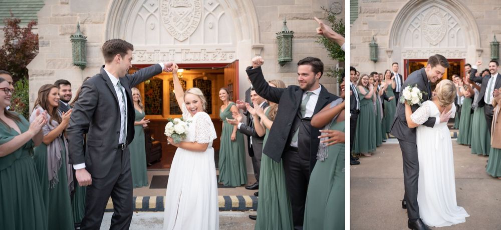 Elegant Wedding at St. Luke's Episcopal and Frank Phillips Mansion Bartlesville Oklahoma OK by Kristi Bray Photography